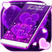 Purple Hearts Keyboard