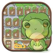 Traveling Frog Keyboard Theme on 9Apps