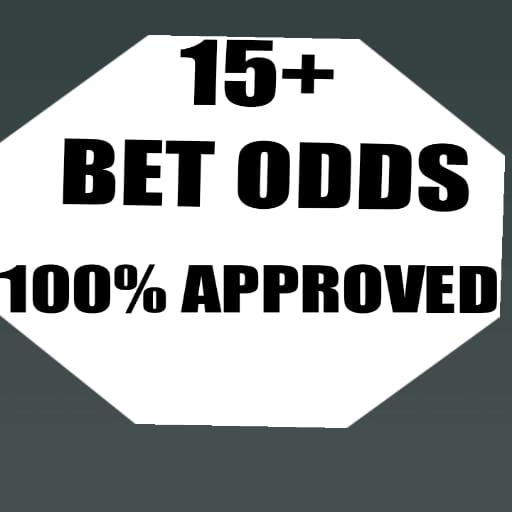 15+ BET ODDS 100% icon