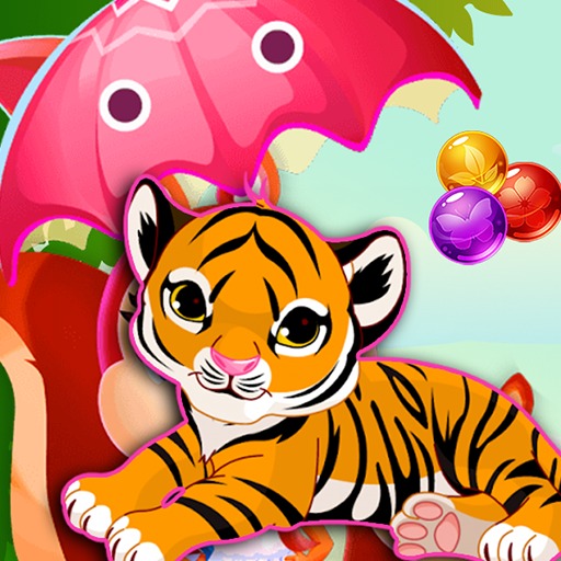 Bubble Shooter: Tiger Shooter icon