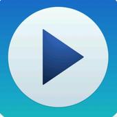 Video and music player icon