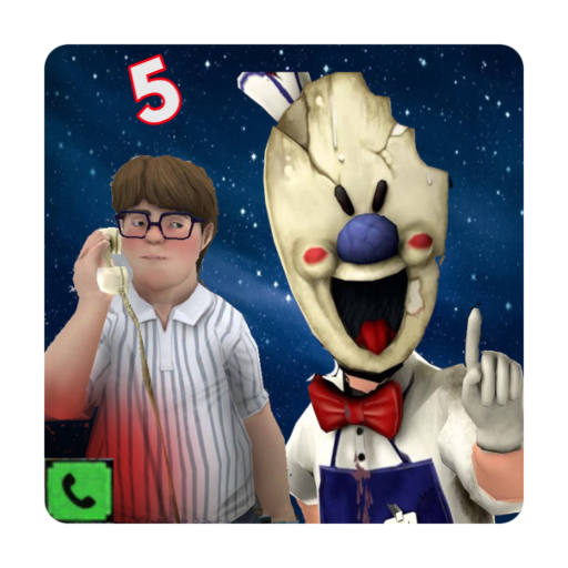 ice cream 5 Mike prank call horror and live chat icon
