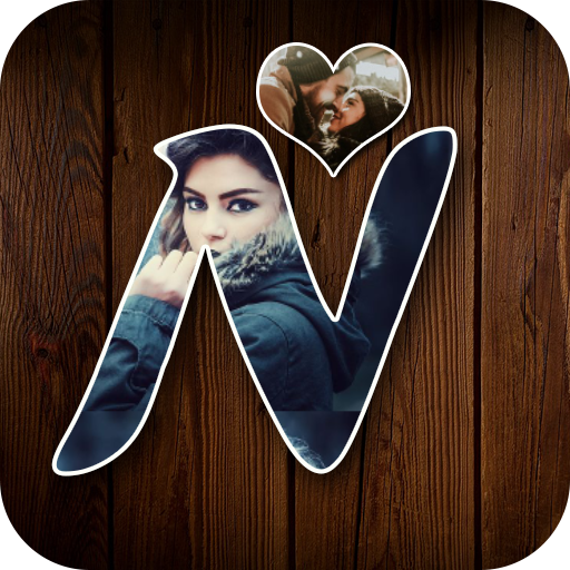 Photo in Text  - Text Photo Collage Maker app icon