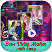 Love Video Maker with Song icon