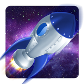 Rocket In Space icon