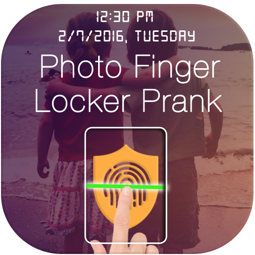 Photo Finger Print Lock Prank icon