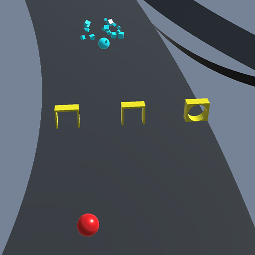Shape Race! New Race Tunnel 3D Offline game icon