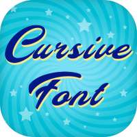 Cursive Font Free Style on 9Apps