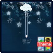 Cyan Good Night S icon