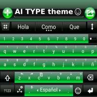 THEME FOR AI TYPE BLACK GREEN