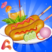 Corn Dogs Maker - Cooking Game MasterChef icon
