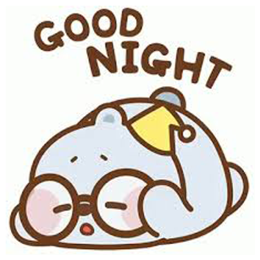 Good Night Sticker for whatsapp icon