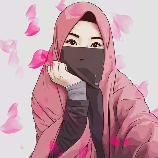 Muslimah Cartoon Wallpapers HD أيقونة