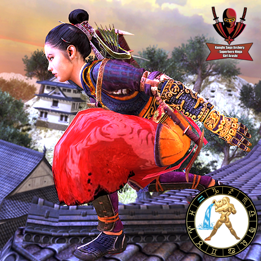 KUNGFU SAGA ARCHERY ⚔️ SUPERHERO NINJA GIRL ARASHI icon