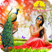 Peacock Photo Editor : Photo Frame icon