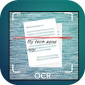 Image to text ORC-image to PDF convert and edit icon