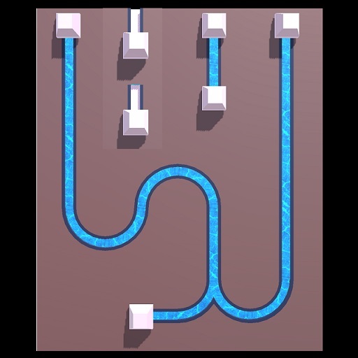ikon Water pipeline connect puzzle
