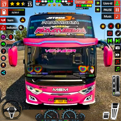 Drive Tourist Bus: City Games icon