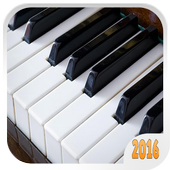 piano music réal icon