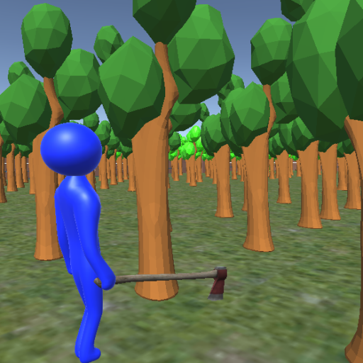 Wood Cutter Casual Hero 3D icon