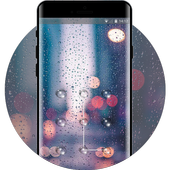 clear water drops emotion life lock theme icon