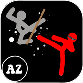 Stickman Fighting Warrior icon