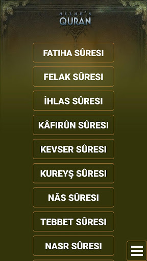 Namazdaki Sureler Dinle Namaz Öğren Namaz Dua screenshot 1