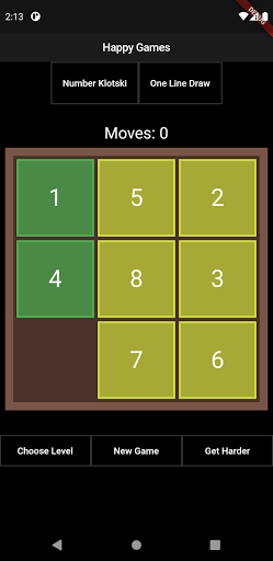 Number Klotski puzzle and one line connecting screenshot 8