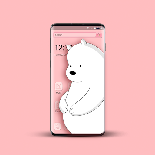 Gorgeous Ice Bear  Theme icon