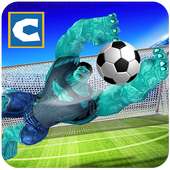 Superhero Soccer Challenging Game