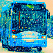 Bus Simulator Podróż zimowa icon