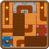 Slide Roll Ball icon