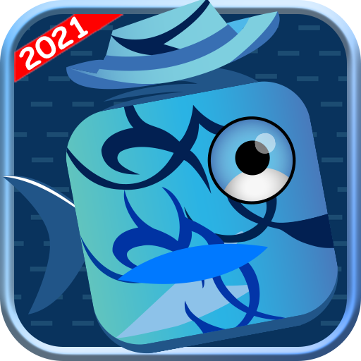 Kawai Fish Running: Casual Flying Fish Game 2021 icon