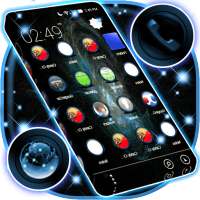 Blue Flame Theme on 9Apps