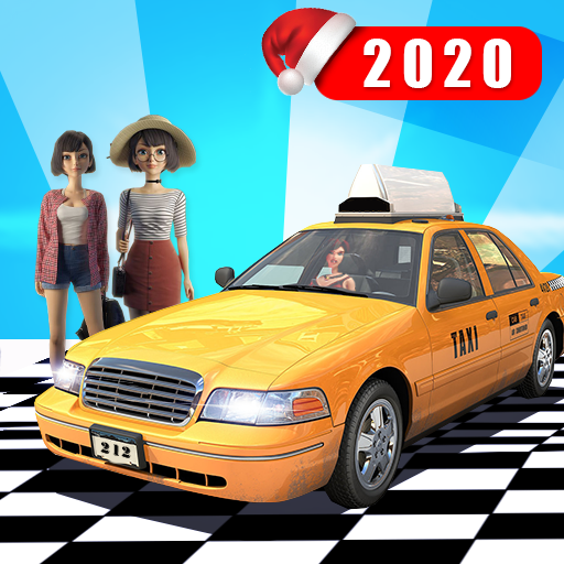 Crazy taxi cabs pick and drop game for girls icon