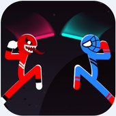 Spider Stick Fight - Stickman Heroes Fighting icon
