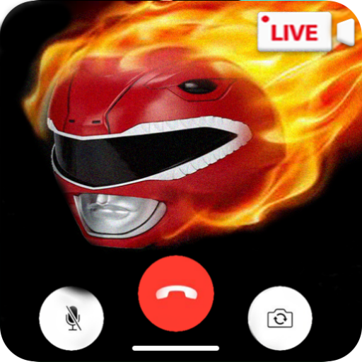 fake call from Powerr Rangers icon