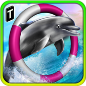 Dolphin Racing 3D icon
