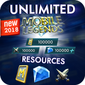Instant mobil legends Reward Daily free diamond icon