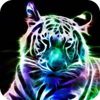 Neon Animals Live Wallpaper HD on 9Apps