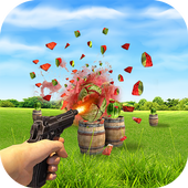 Watermelon Shooter : FPS Pistol Shooting 3D icon