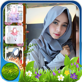 Hijab Woman Photo Montage icon