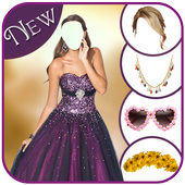 Women Wedding Photo Suit أيقونة