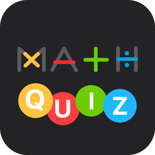Math Quiz, Game, Trivia and Puzzles - Math eQuiz أيقونة
