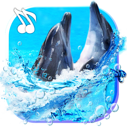Dolphins Lovely Live Wallpaper icon