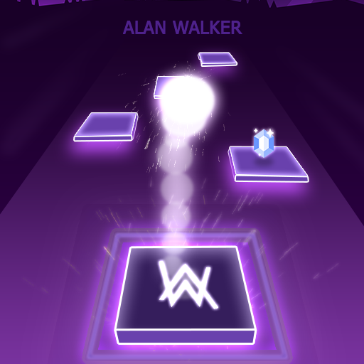 Alan Walker Tiles Hop Song Games icon