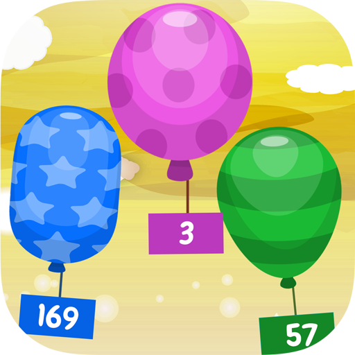 ikon Game Pintar Cerdas Balon Matematika