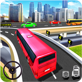 City Coach Tour Bus Driving Simulator icon