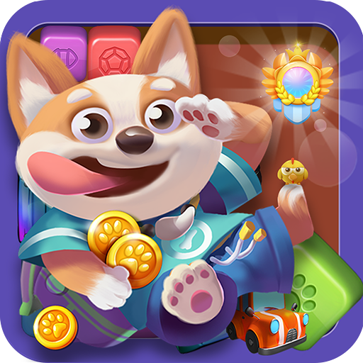 Magic Puppy : CUBE RUSH BLAST GAMES иконка