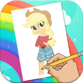 How To Draw Equestria Pony Girls icon